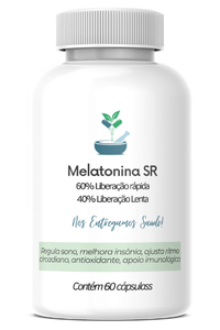 Melatonina SR 60 Cápsulas