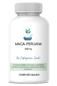 Maca Peruana 500MG - 60 Cápsulas