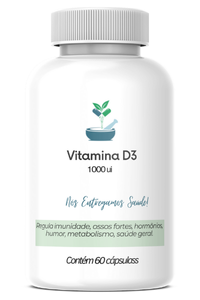 Vitamina D3 1.000UI 60 CÁPSULAS